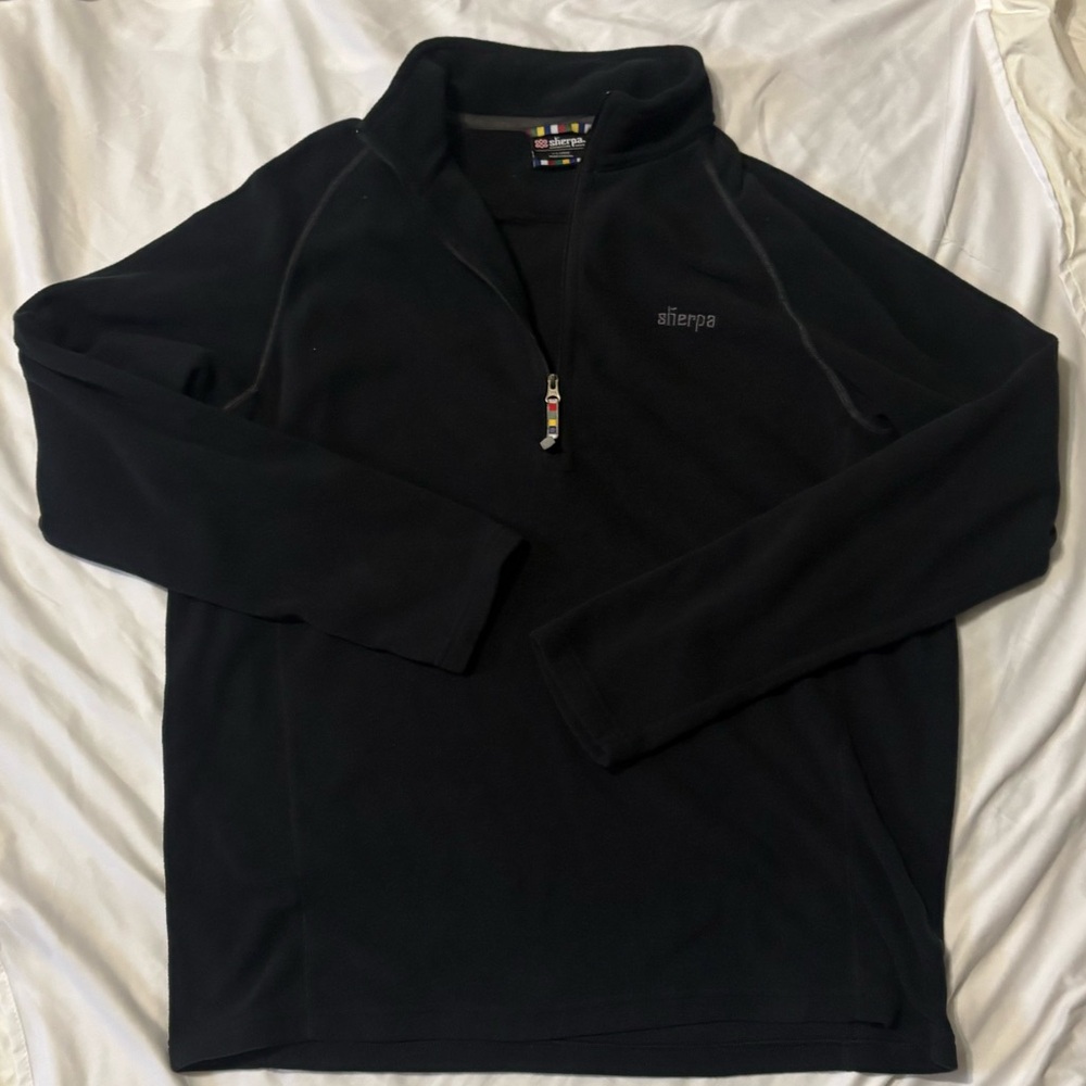 Sherpa fleece size XL NEW NONTAG Black Men's Sweater